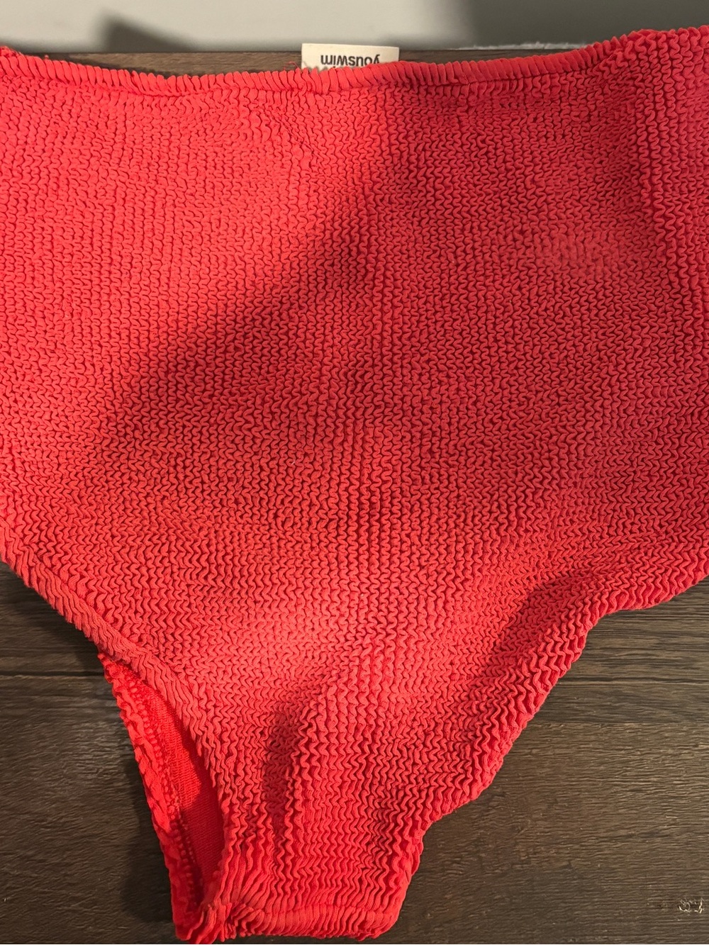 YouSwim x Lisa Says Gah! Aplomb Two-Piece Swimsuit Pimento Red Stretch I - Picture 8 of 12